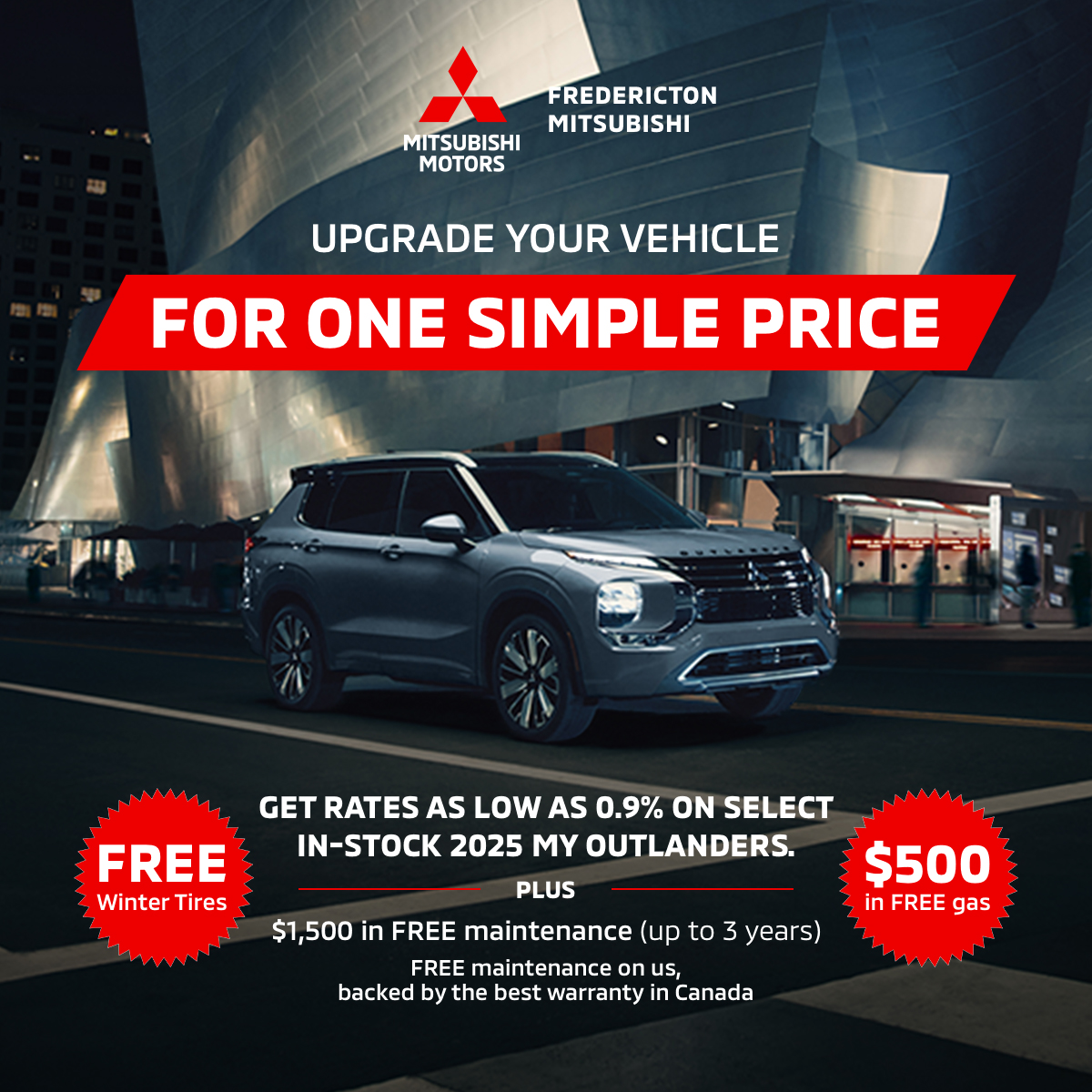 2025 Outlander April Deal